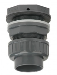 PVC-U Tankdoorvoer met koppeling